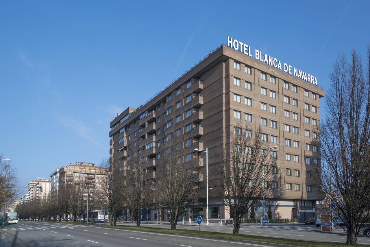 Hotel Blanca De Navarra Pamplona Exteriör bild