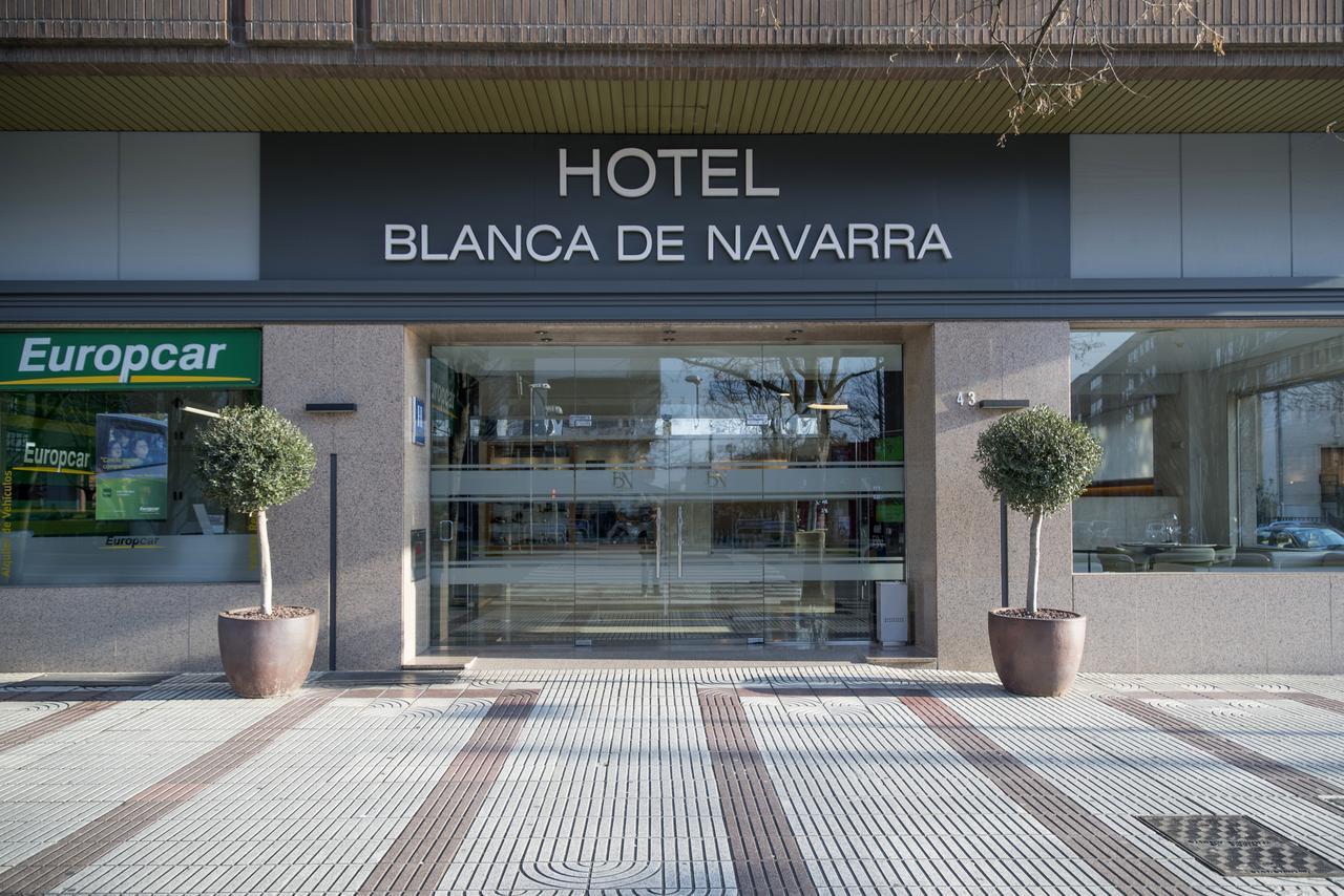 Hotel Blanca De Navarra Pamplona Exteriör bild